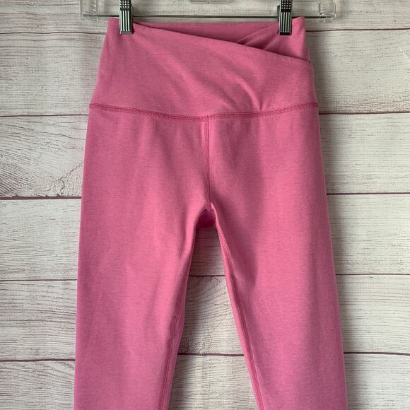 Beyond Yoga Spacedye At Your Leisure Pink Bloom Heather Leggings Size Small - Picture 2 of 16